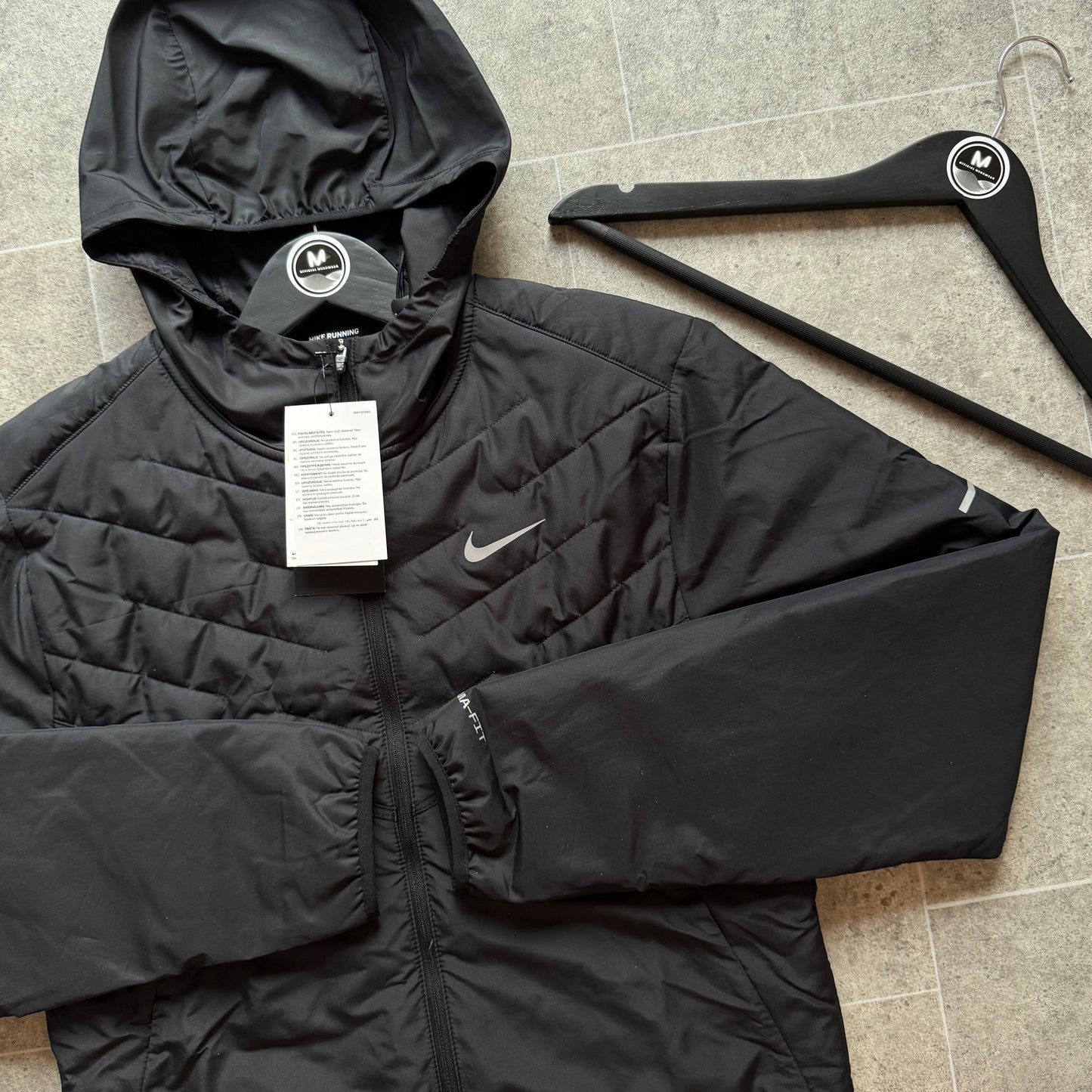 NIKE THERMA-FIT REPEL INSULATED JACKET - BLACK