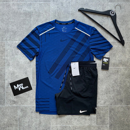Nike Stripe Tech-Knit x Flex Set - Royal Blue