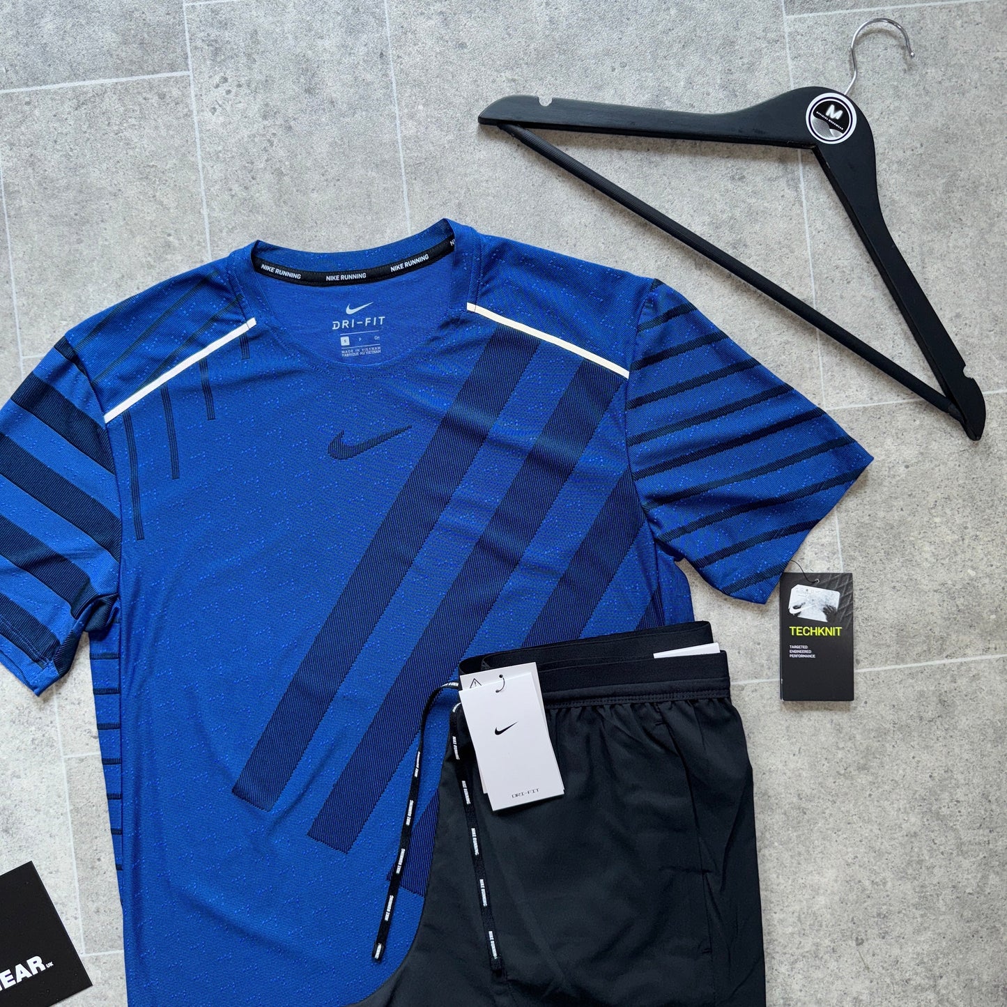Nike Stripe Tech-Knit x Flex Set - Royal Blue